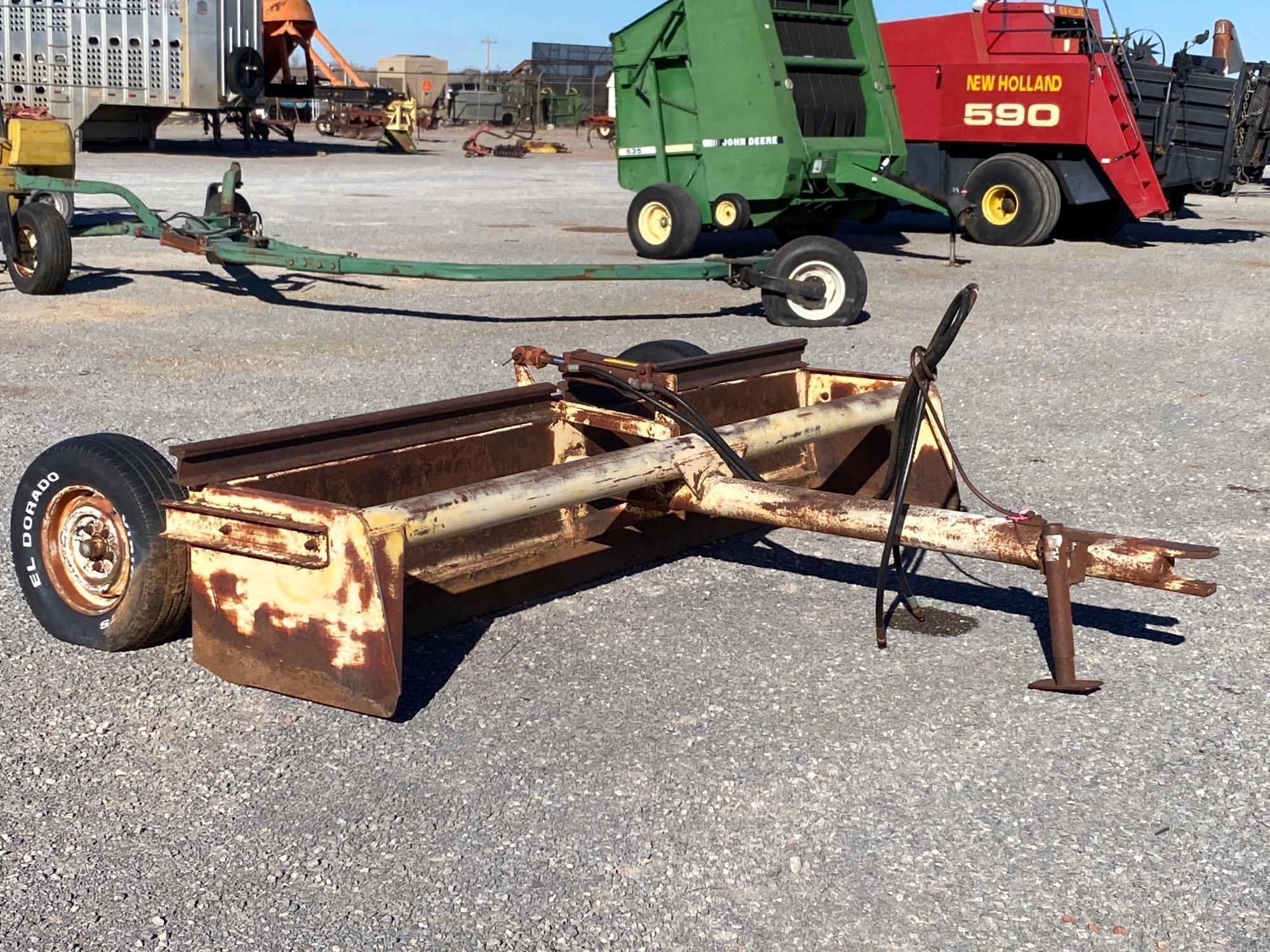 10' LAND LEVELER, HYD. CYLINDER