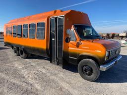 1983 FORD ECONOLINE 350 BUS, 460 V8 ENGINE, GAS,