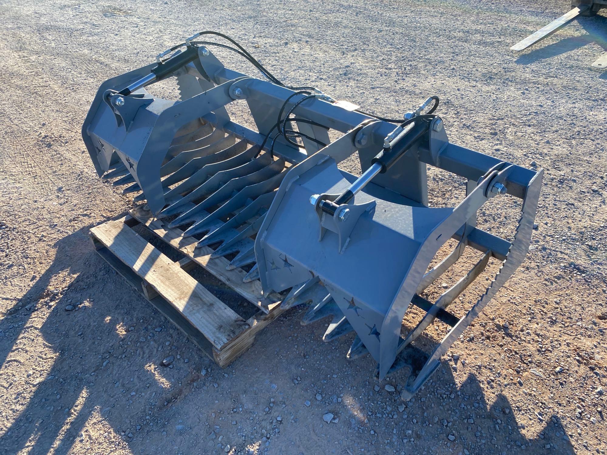 83" ROCK/BRUSH GRAPPLE, 4" SPACING, USSA,