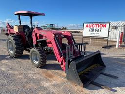 2012 MAHINDRA 4025 TRACTOR, FWA, 3PT, 540 PTO,