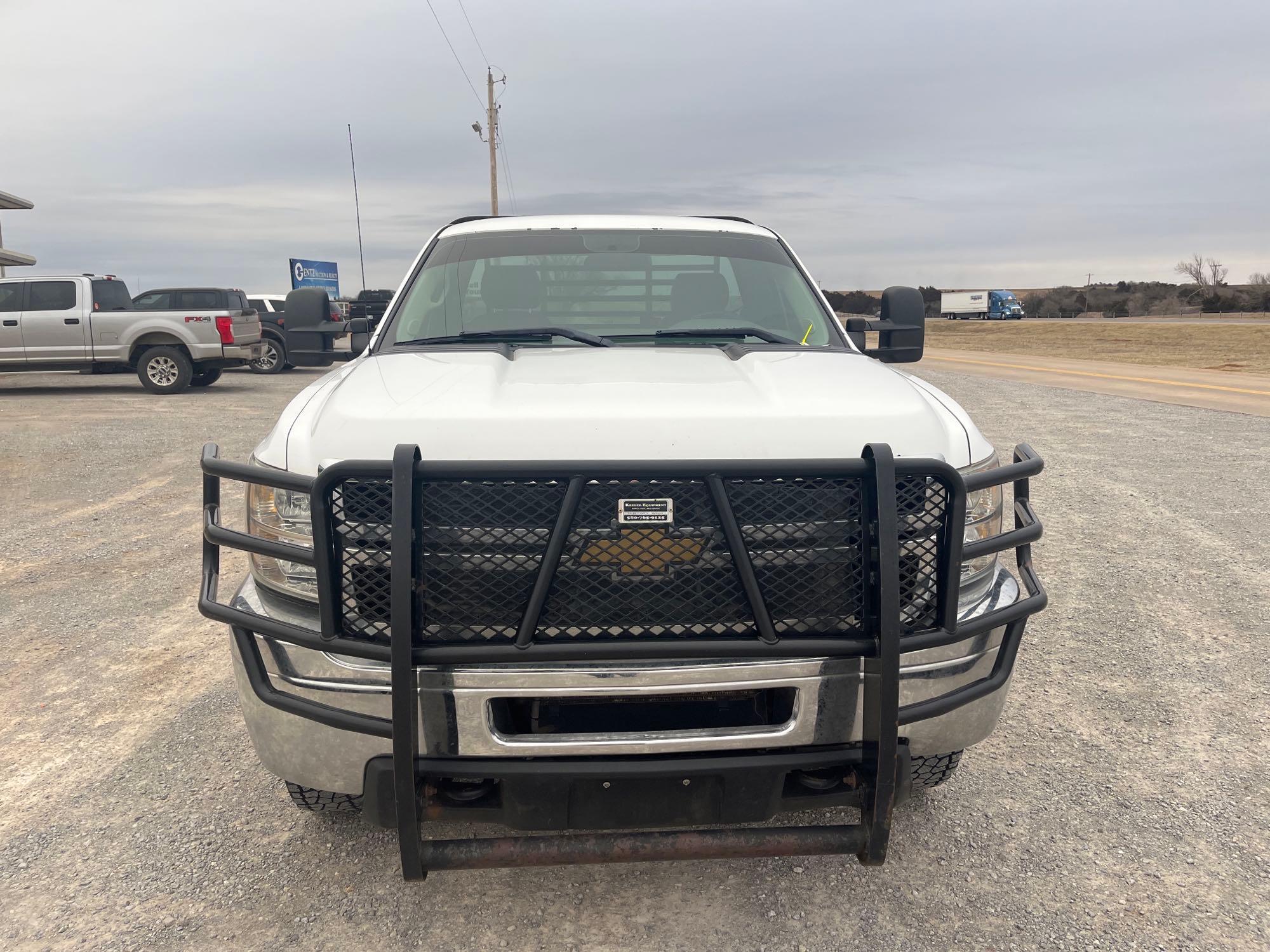 2012 CHEVY 2500 HD PICKUP, 4X4, DURAMAX, DIESEL,