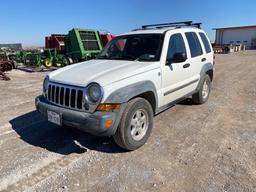 2006 JEEP LIBERTY, 4 DOOR, 4X4, AUTO,