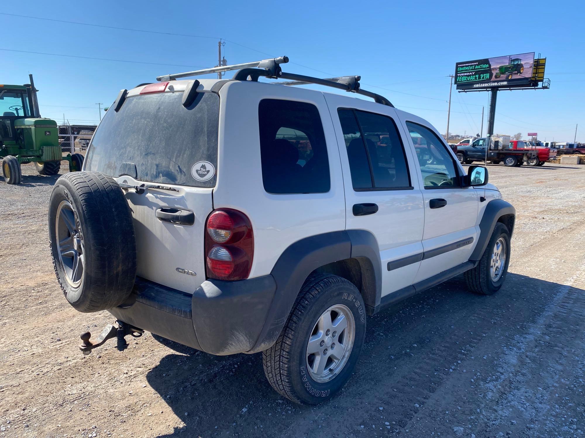 2006 JEEP LIBERTY, 4 DOOR, 4X4, AUTO,