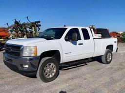 2011 CHEVY 3500 HD Z71 PICKUP, 4X4, EXT. CAB,