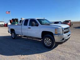 2011 CHEVY 3500 HD Z71 PICKUP, 4X4, EXT. CAB,