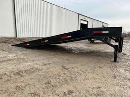 ADJUSTABLE LOADING DOCK, 102" X 20', 2 JACKS