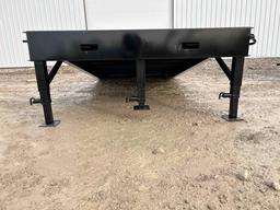 ADJUSTABLE LOADING DOCK, 102" X 20', 2 JACKS