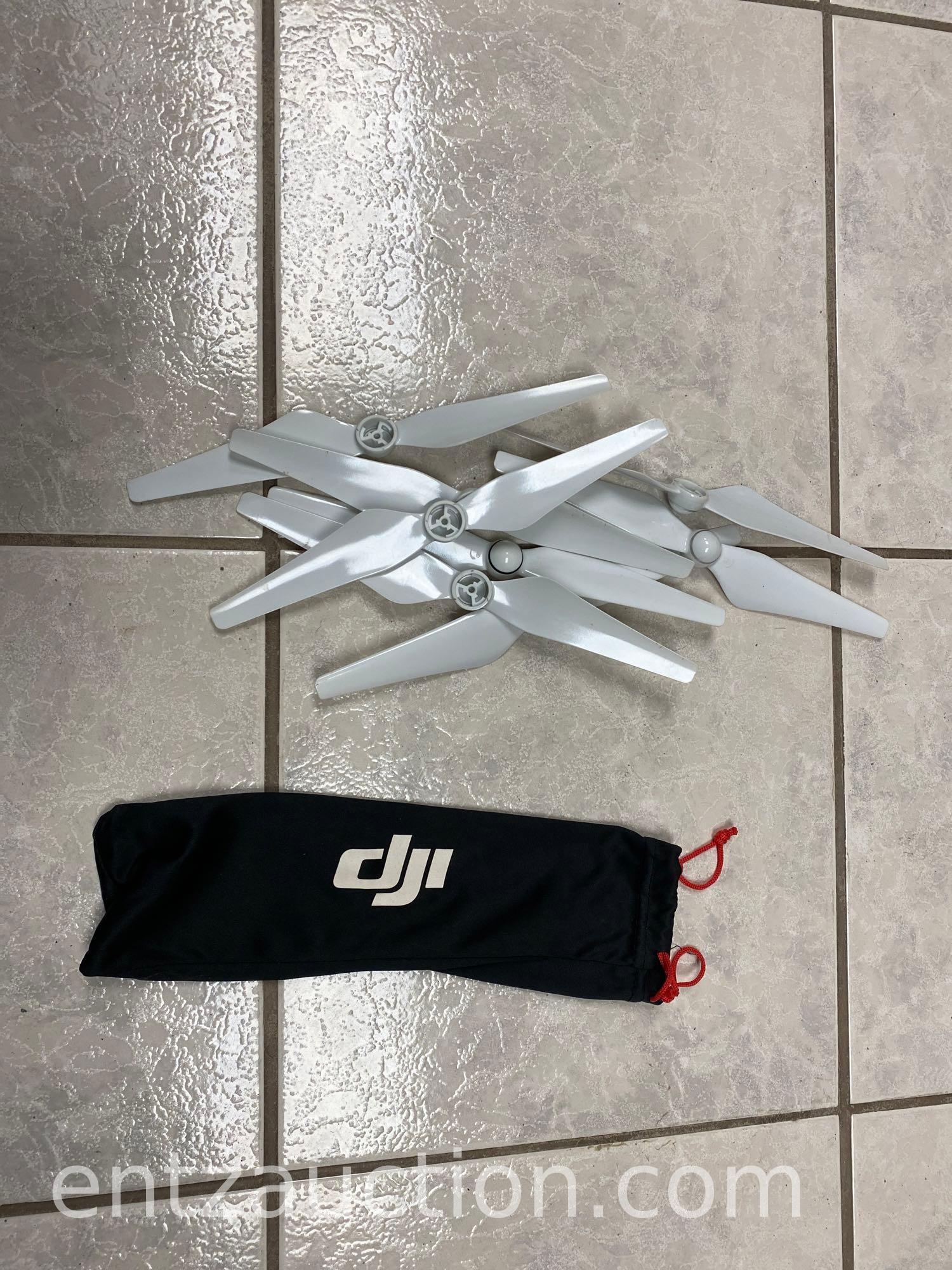 DJI PHANTOM 4 DRONE, CONTROLLER AND CARRYING