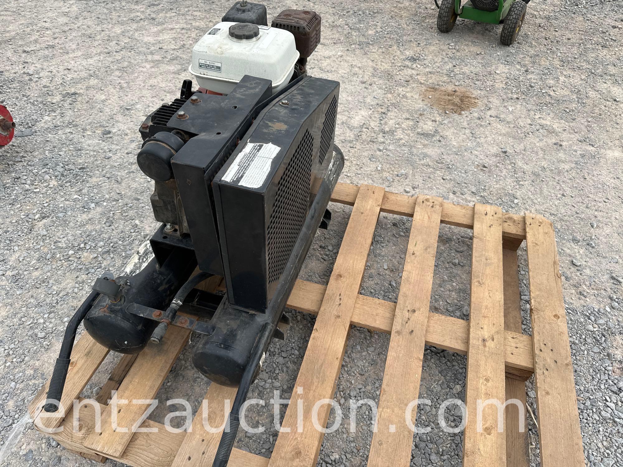 JD AIR COMPRESSOR W/ GX160 HONDA 5.5HP,