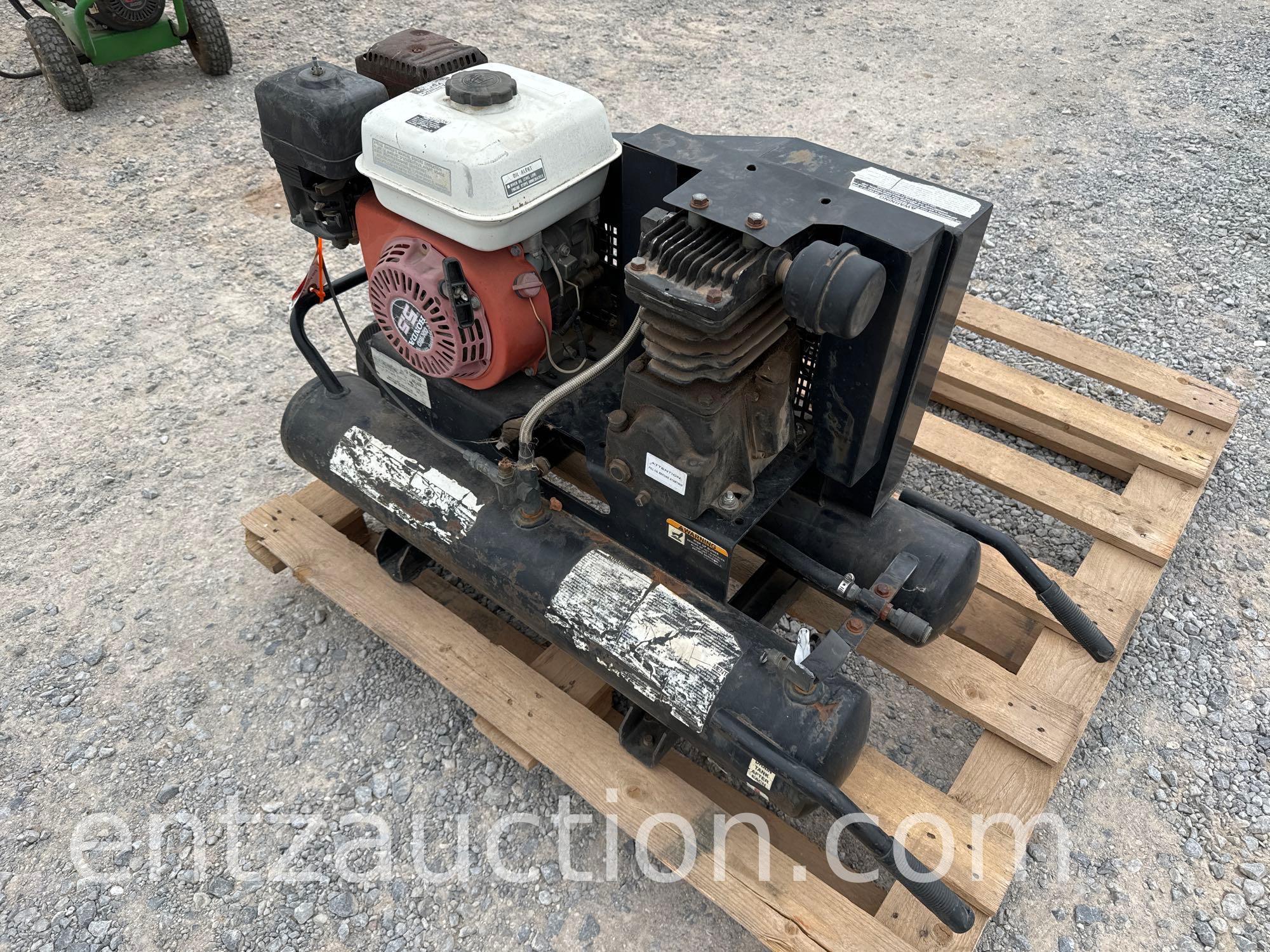 JD AIR COMPRESSOR W/ GX160 HONDA 5.5HP,