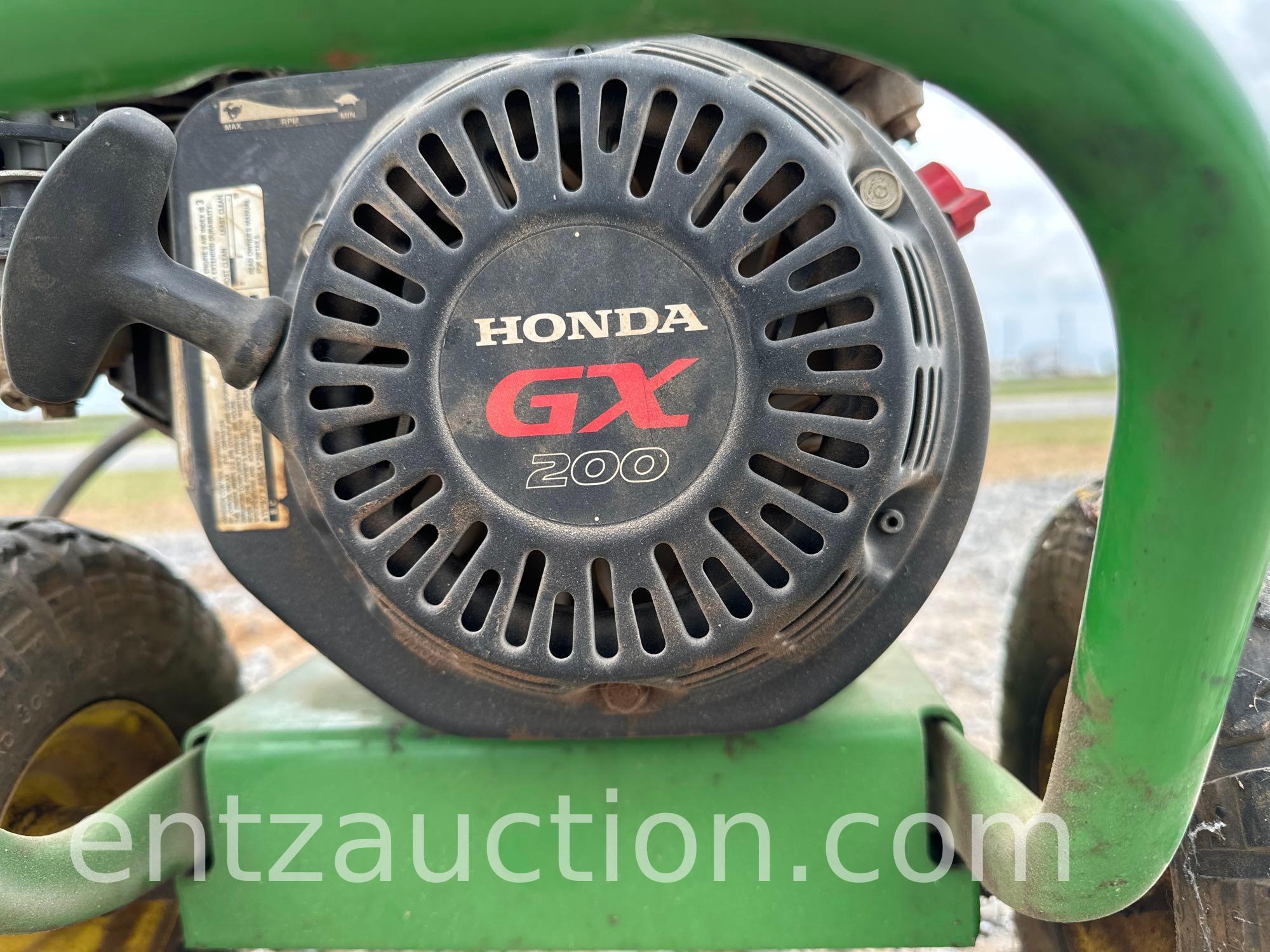 JD 3000 PSI PRESSURE WASHER, HONDA GX200