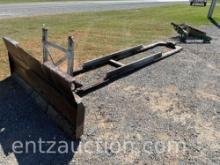 SHOPBUILT 86" DOZER BLADE FOR JD 4440 W/ HARDWARE