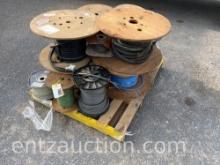 LOT OF 15 SPOOLS OF ELECTRIC WIRE