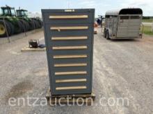 28" X 30" X 59" TOOLBOX, 9 DRAWER