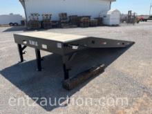 20' X 101" LOADING RAMP, 12" X 14LBS I-BEAM FRAME,