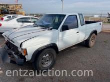 1989 NISSAN D21 PICKUP, EXT. CAB,