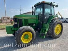 1996 JD 7600 TRACTOR, C&A, FWA, 6.8L,