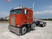 1985 KENWORTH K100E SEMI, SLEEPER, 9 SPEED,