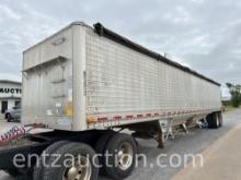 1990 WILSON GRAIN HOPPER, 45' X 102", SPRING RIDE