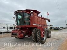 2003 CASE 2388 COMBINE, 4X4, BIN EXTENSION,