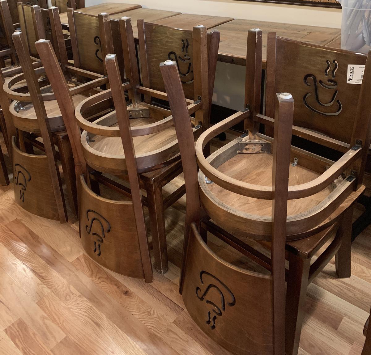 Chairs - Individually Logoed, Same Logo As Ceiling Tiles Qty 4