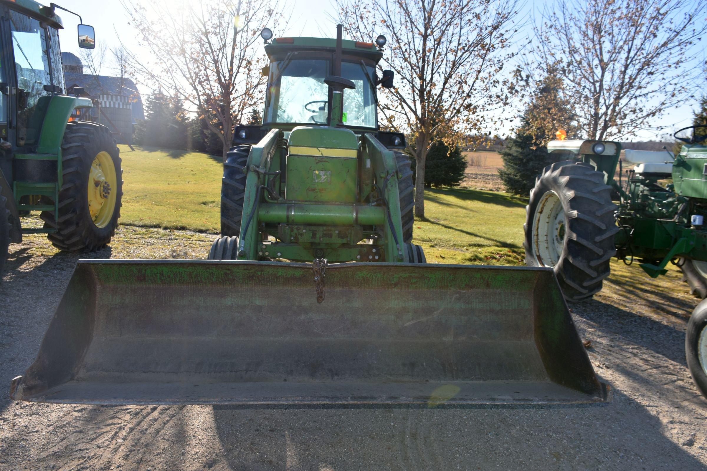 John Deere 4230 Tractor, 8 Speed Powershift, 9834 Hours, 18.4x38, 3pt, 2 Hydraulics, With John Deere