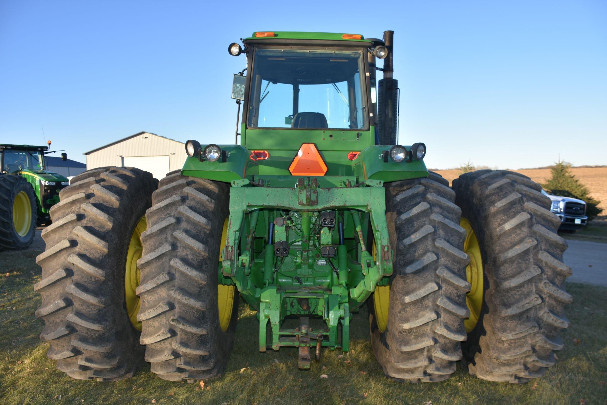 1983 John Deere 8650, 4x4, 20.8x38 Duals At 90%, 7980 Hours, 1000 PTO, 3pt, Quick Hitch, 3 Hydraulic