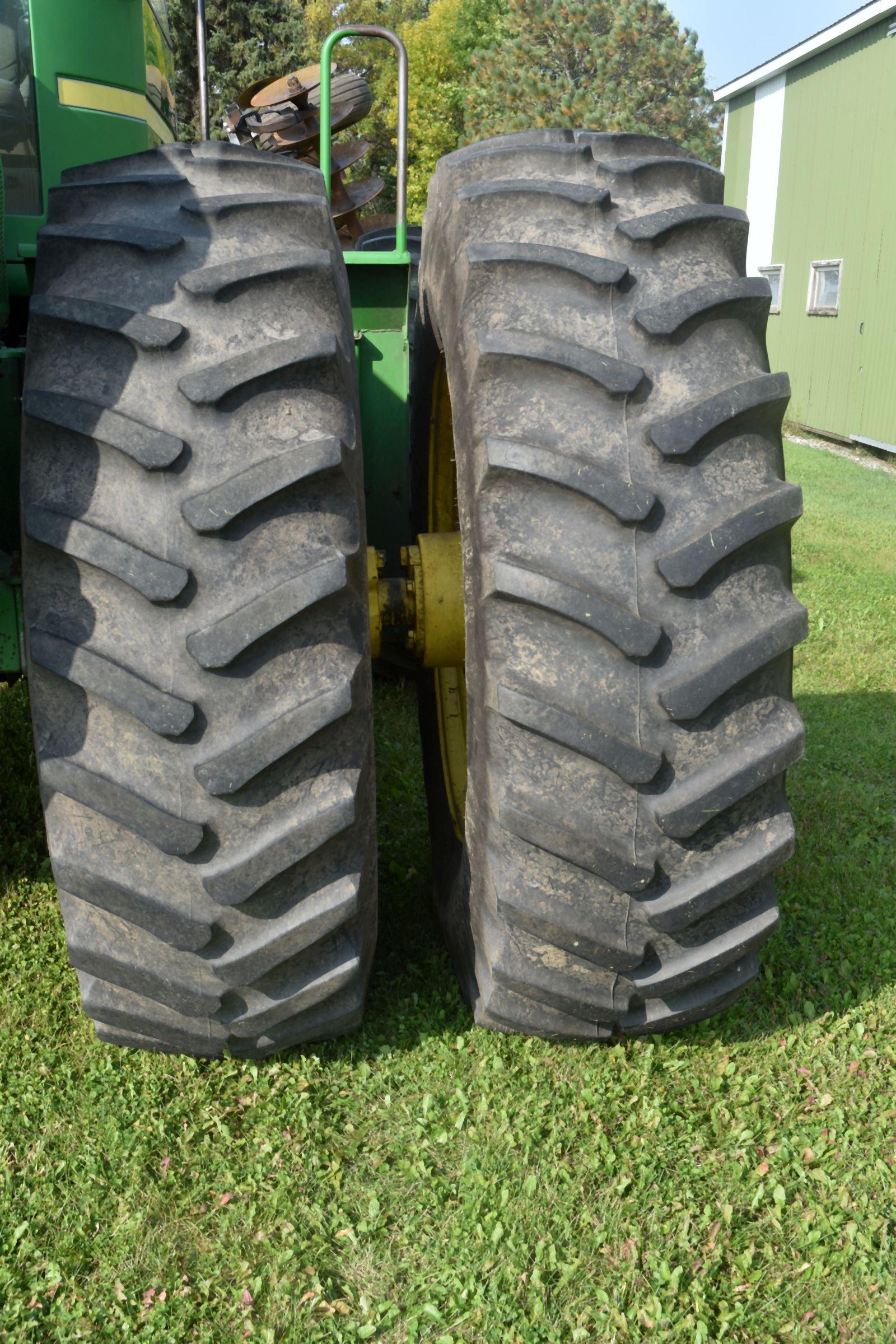 1983 John Deere 8650, 4x4, 20.8x38 Duals At 90%, 7980 Hours, 1000 PTO, 3pt, Quick Hitch, 3 Hydraulic