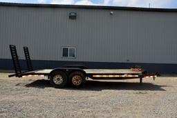 2003 Mac-Lander 20’x83” Flat Bed Tandem Axle Trailer, (2)3500 Pound Axle