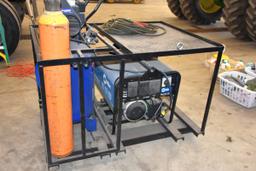 Miller Blue Star 185 DX Welder/Generator, 12 3/4HP Kohler Gas Engine, 98.1 Hours, 6,000Watt Generato