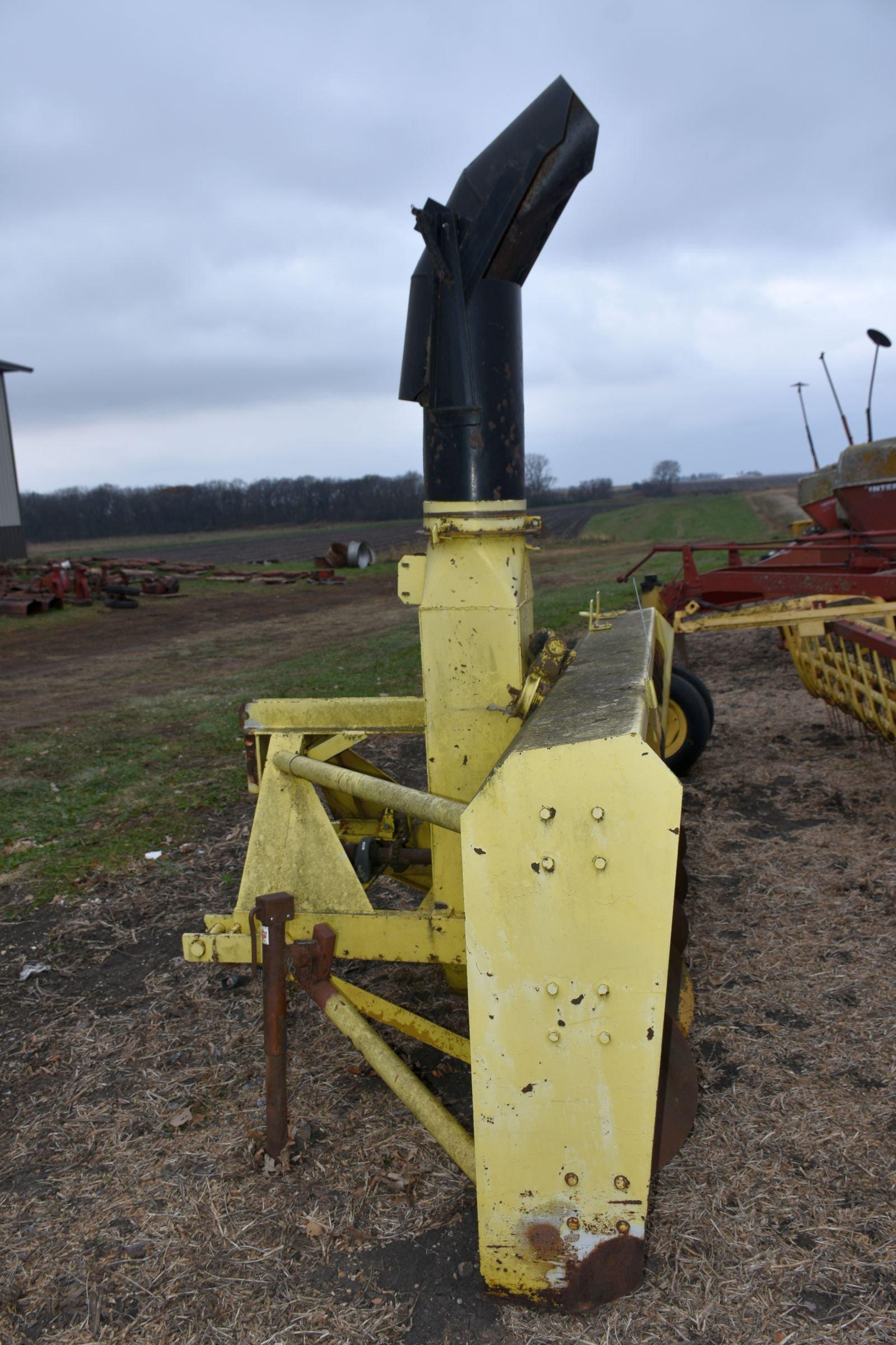 Heavy Duty Triple Auger Snowblower, 96", 1000PTO