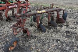 Minneapolis Moline Pipe Plow, 4x14's, Stainless Steel Plow