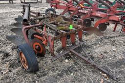 Minneapolis Moline Pipe Plow, 4x14's, Stainless Steel Plow