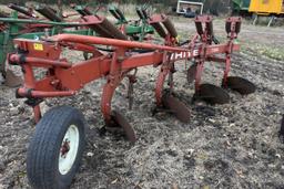 White 508 Plow, 4x18's, Coulters, In-Furrow