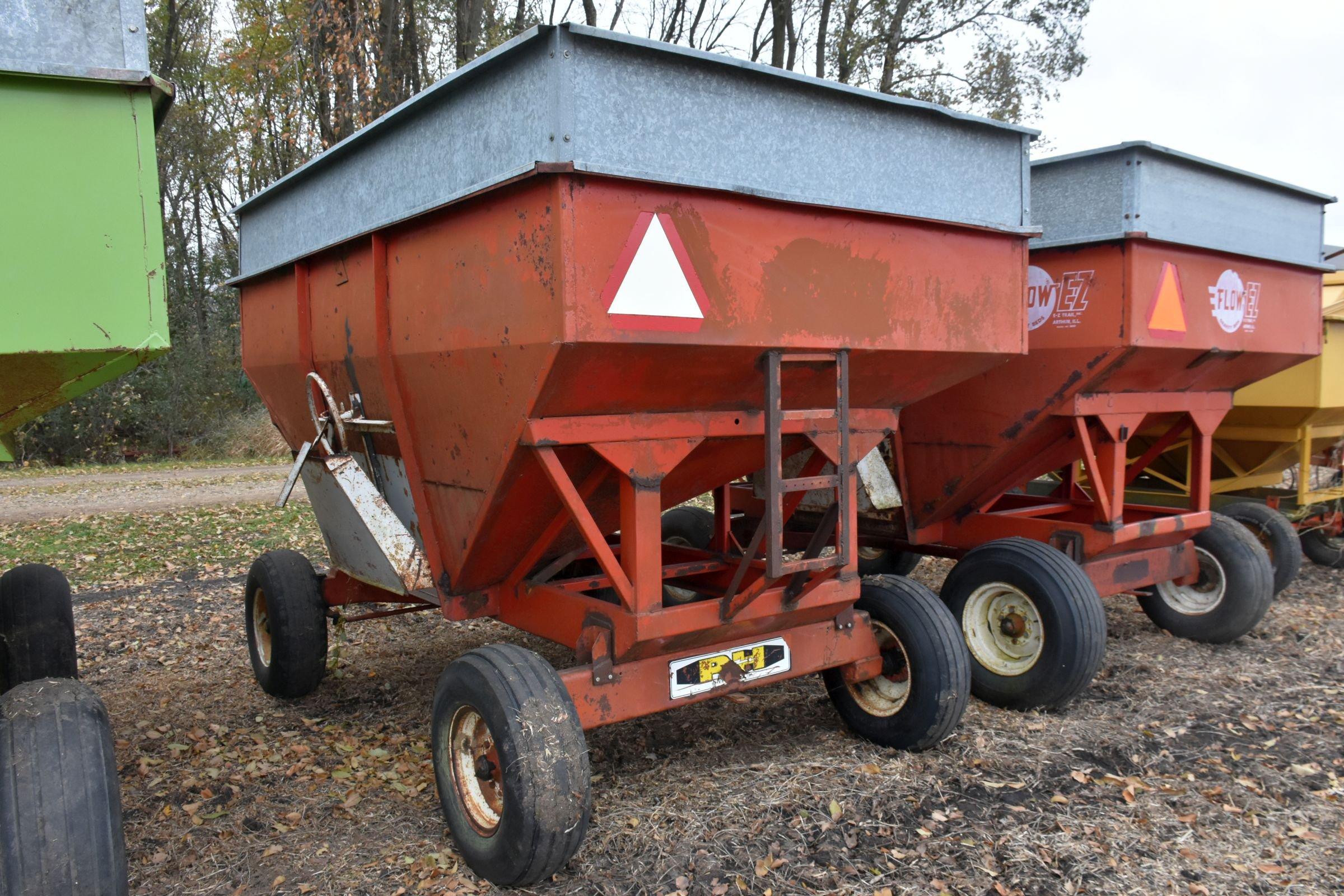 EZ Flow 300 Bushel Gravity Flow Wagon, With 10 Ton Running Gear