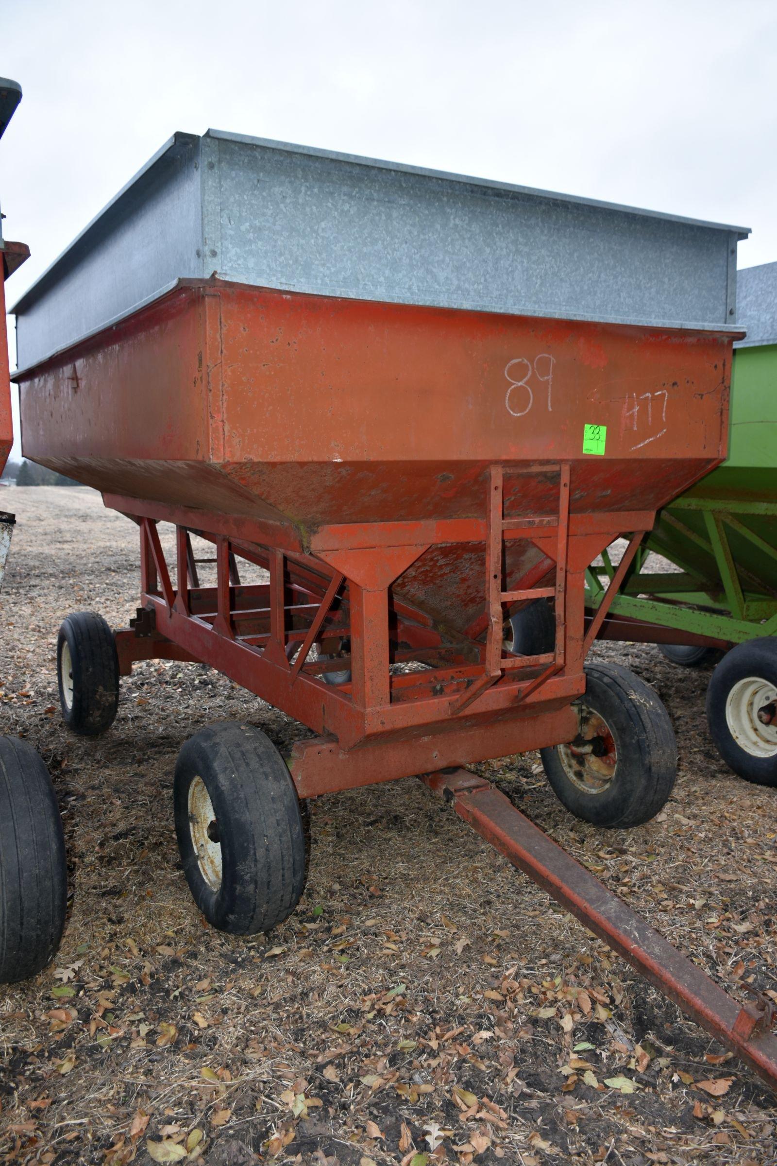 EZ Flow 300 Bushel Gravity Flow Wagon, With 10 Ton Running Gear