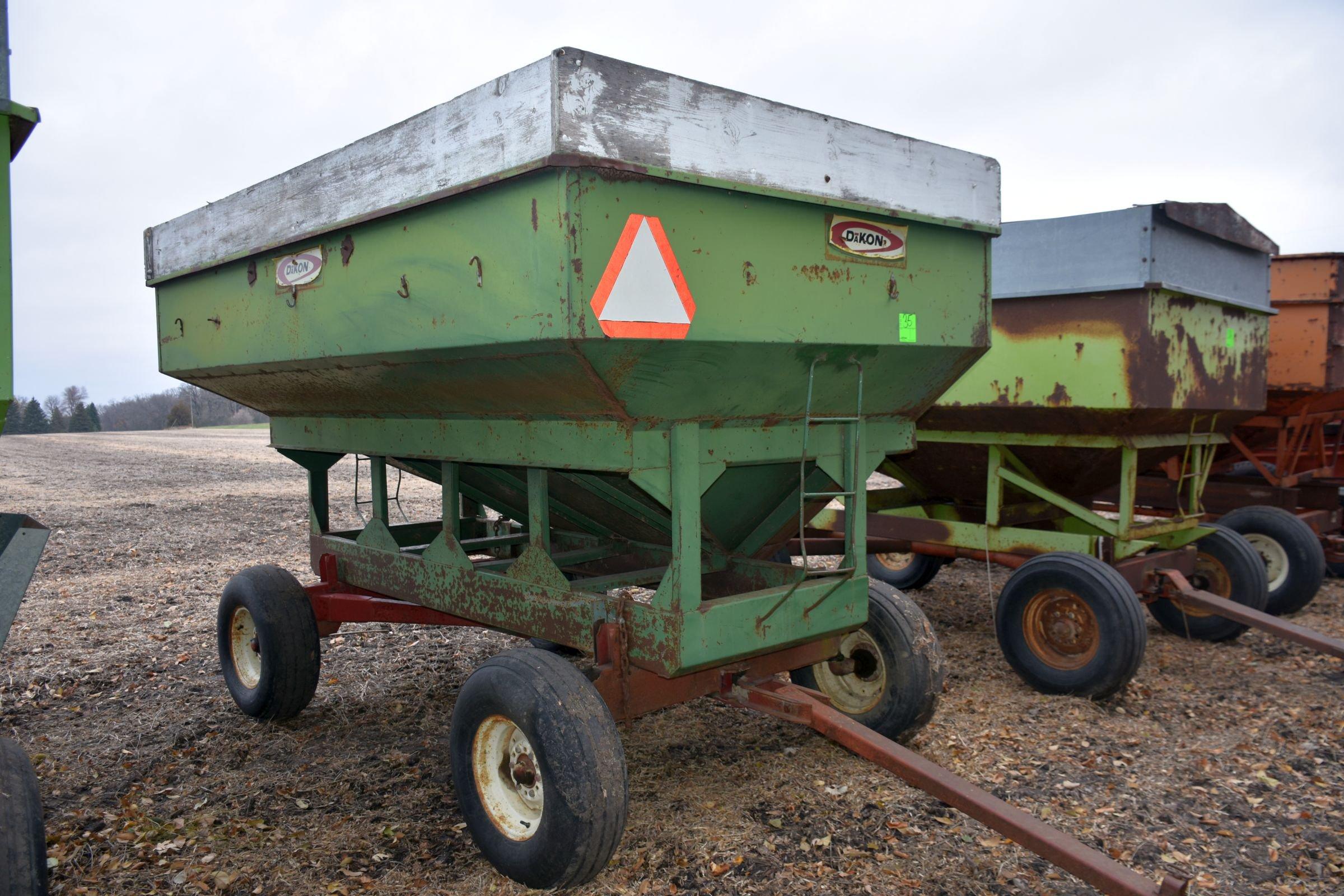 Dakon 275 Bushel Gravity Flow Wagon, With 10 Ton Running Gear