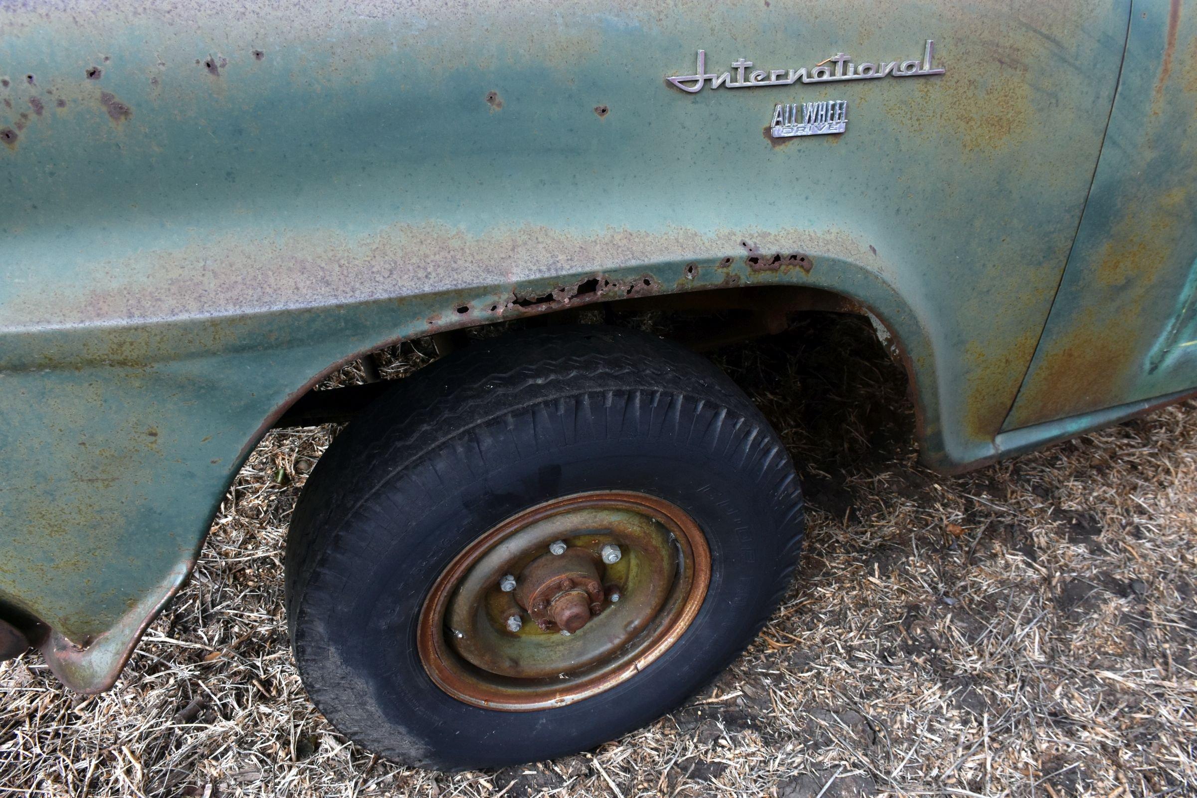 1958 International A120 Pickup, 4x4, 4 Speed, Inline 6 Cylinder, Step Side, NO TITLE OR REGISTRATION