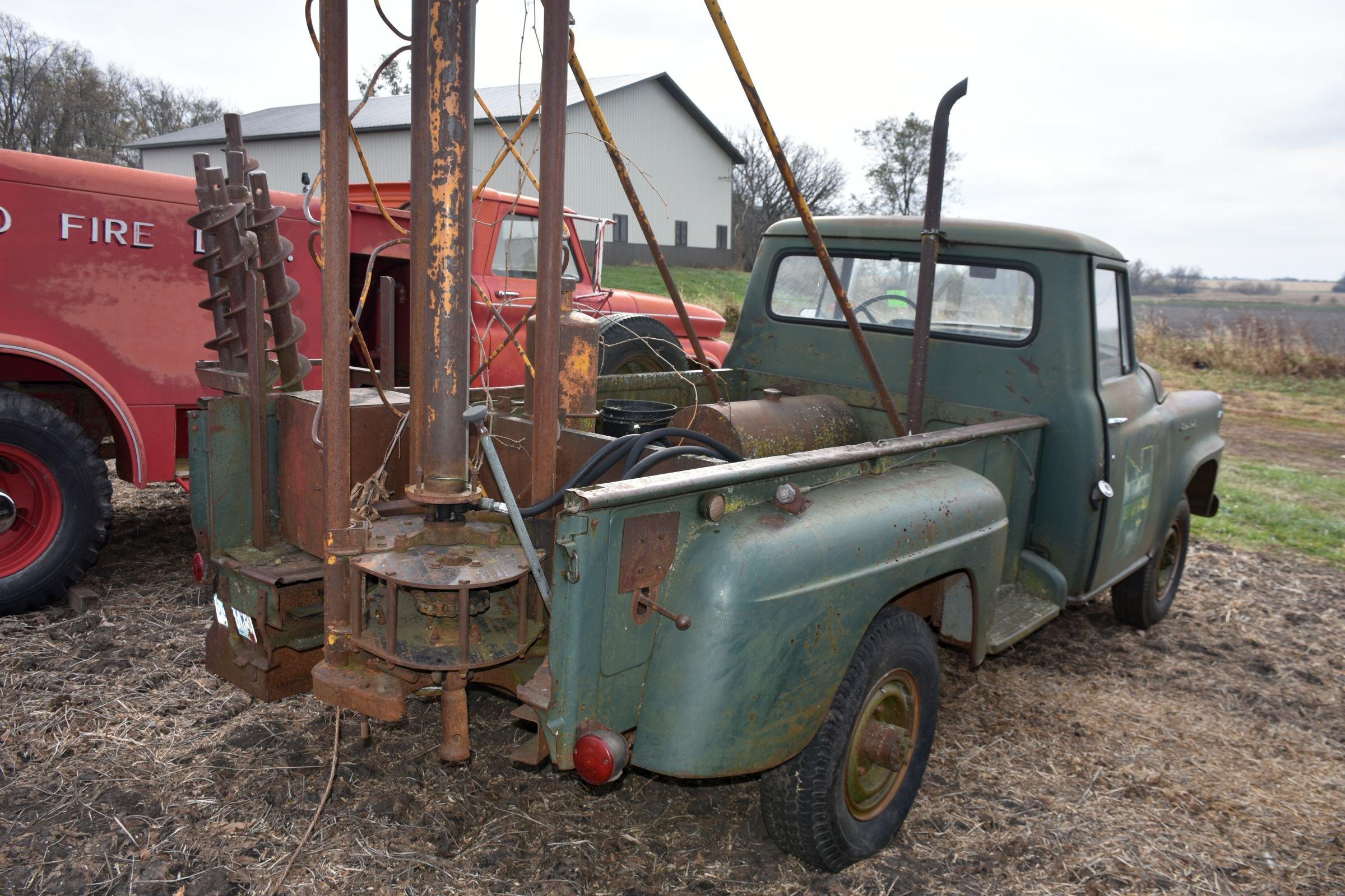 1958 International A120 Pickup, 4x4, 4 Speed, Inline 6 Cylinder, Step Side, NO TITLE OR REGISTRATION