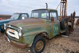 1958 International A120 Pickup, 4x4, 4 Speed, Inline 6 Cylinder, Step Side, NO TITLE OR REGISTRATION