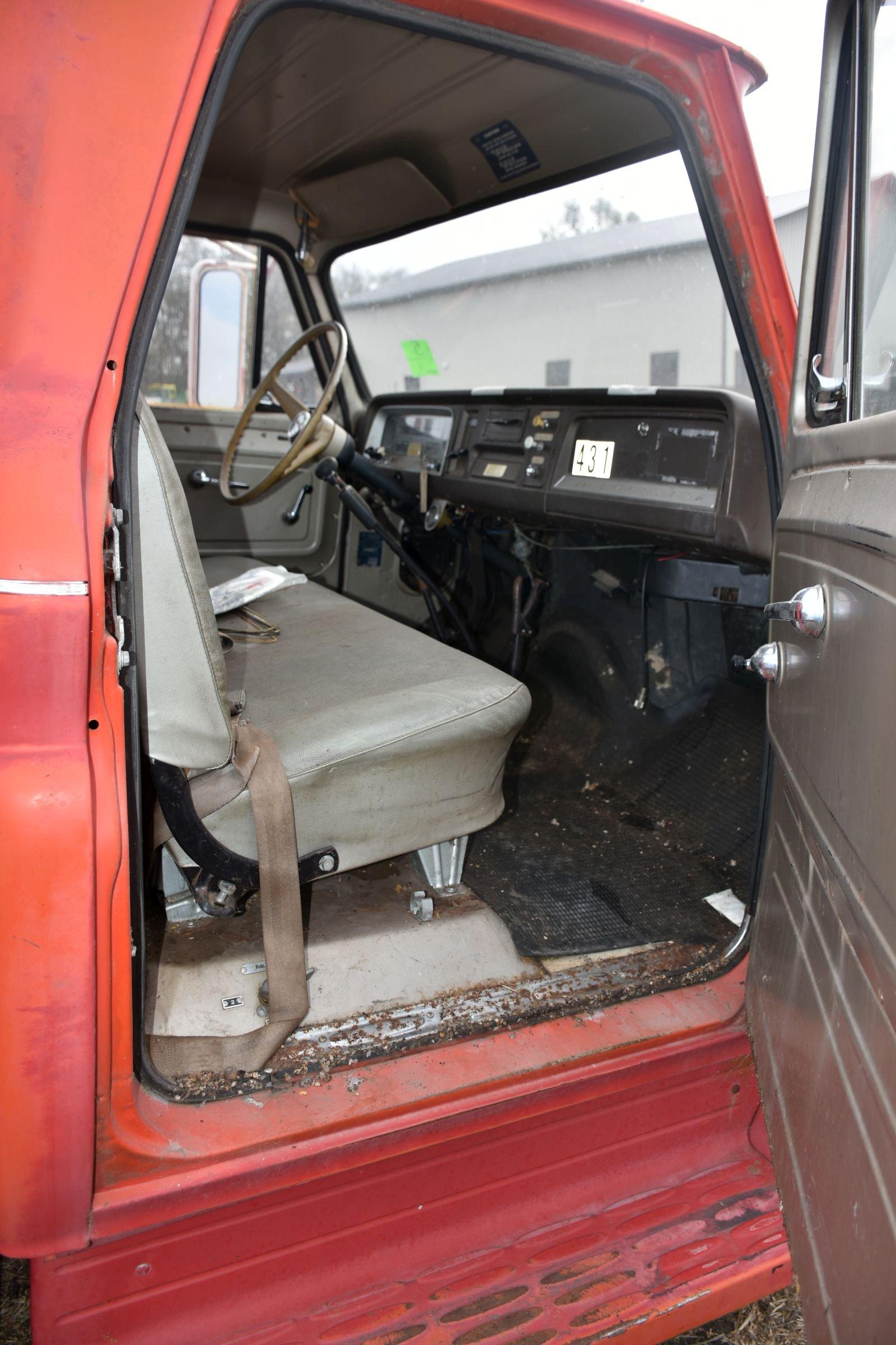 1965 Chevy 60 Fire Truck, 396 V8 Gas, 8,215 Miles Showing, 4x2 Speed, NO TITLE OR REGISTRATION