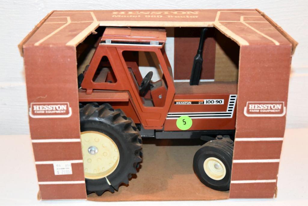 Ertl Hesston 100-90 Tractor, 1/16th Scale In Wrong Box