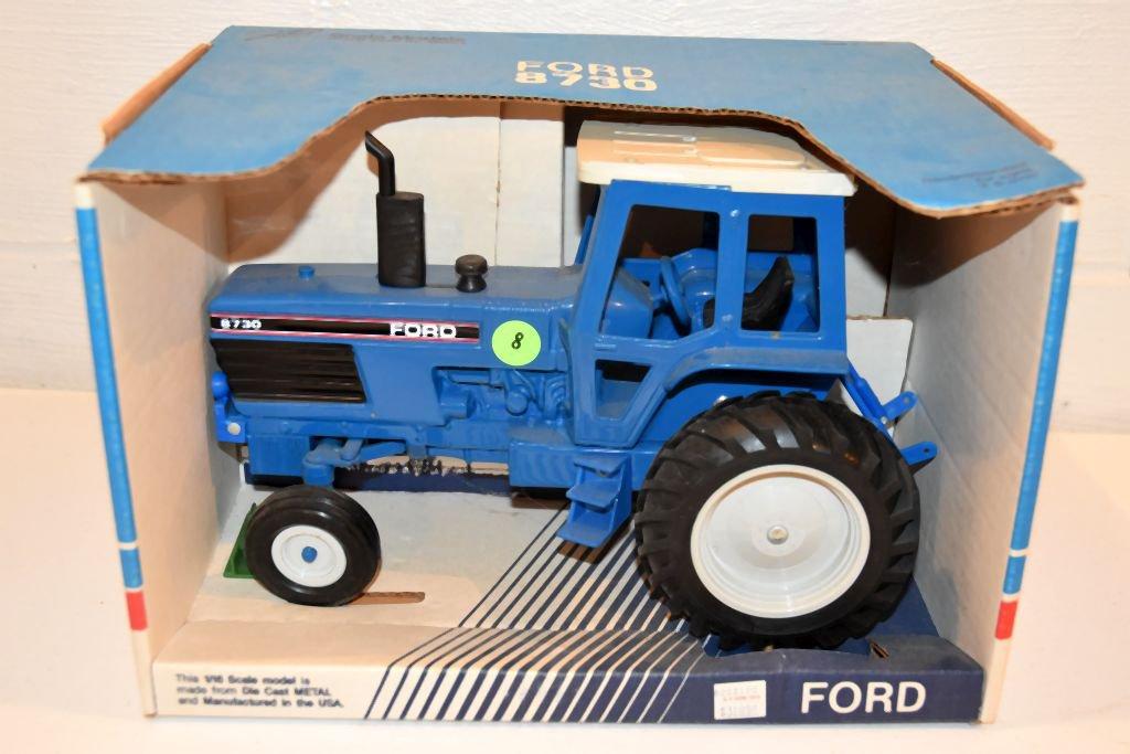 Scale Models Ford 8730 Tractor, 1/16th Scale In Box
