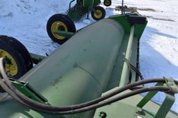 John Deere 115 Stalk Shredder, 15’, 1000PTO, 4 Wheel Transport, New Knives, SN: X002620