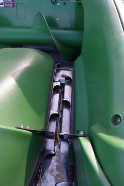 2012 John Deere 606C Stalk Master Corn Head, 6 Row 30”, Poly, Hydraulic Plates, Knife Rolls, Single