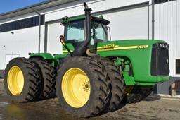 2006 John Deere 9520 4WD Tractor, 3228 Hours, 620/70R46 Duals At 50%, Power Shift Transmission, Gree