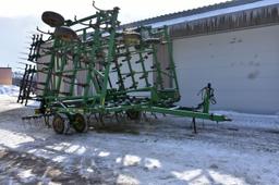 John Deere 980 Field Cultivators, 44.5’, 3 Bar Harrow, Single Point, Gauge Wheels, Rear Hitch, Depth