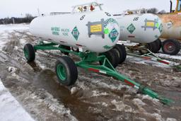 1000 Gallon Anhydrous Tank On Running Gear