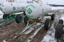 1000 Gallon Anhydrous Tank On Running Gear