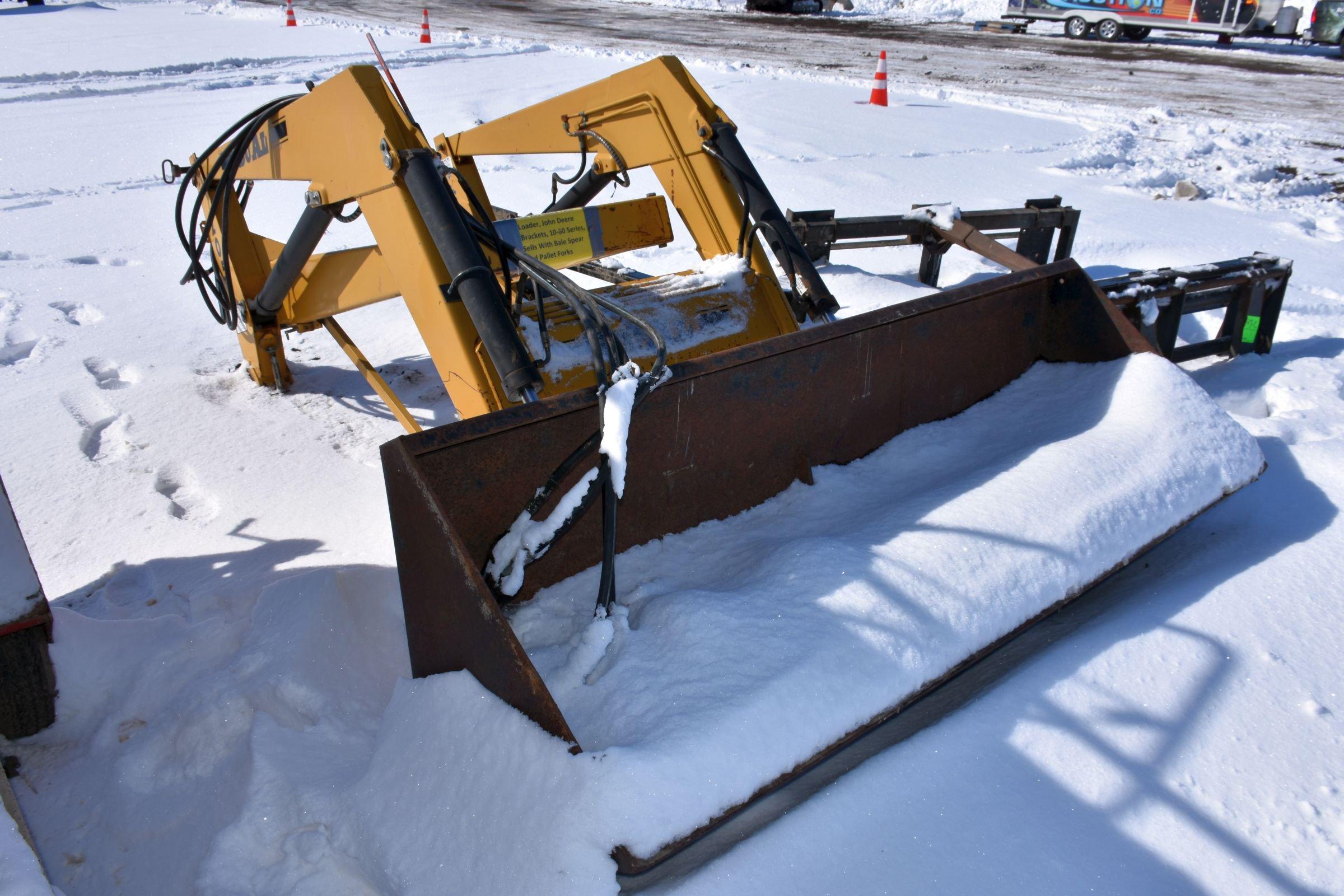 Dual 205 Quick Tach Loader, John Deere Brackets